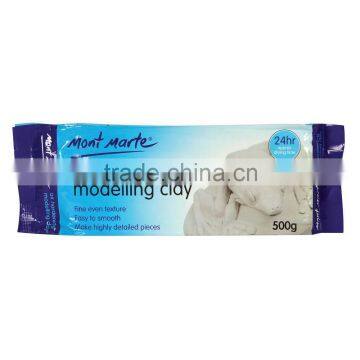 Mont Marte Air Hardening Modelling Clay - White 500gms