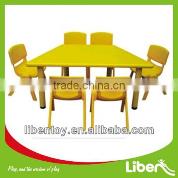 China Manufacturer for Children Plastic Tables and Chair for kindergarten LE.ZY.017