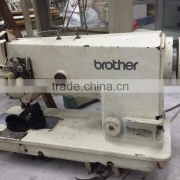 Japan Double Needle Brother 842 Used Second Hand Industrial Sewing Machine With Good Condition