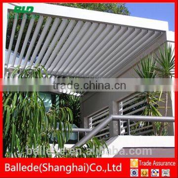 aluminum electric louver roof