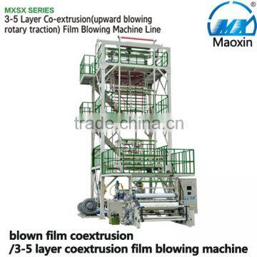 Blown Film Coextrusion/3-5 Layer Coextrusion Film Blowing Machine