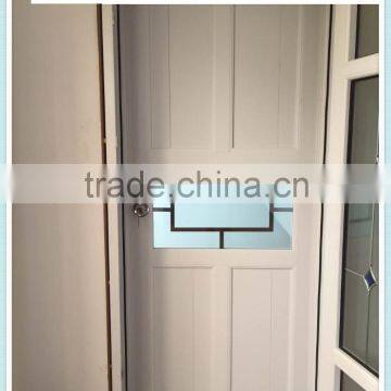 UPVC big white door whit glass