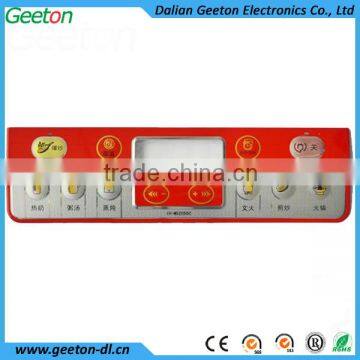 OEM Tactile Nameplate Silkscreen Panel