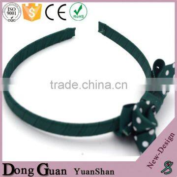 2016 New Design Baby Girl Flower Hair Band Metal Ring Feather Party Sinamay Fascinators