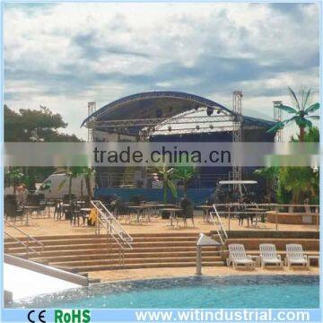 outdoor stage aluminum arch roof stage