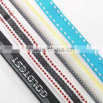 Garments fashion polyester jacquard webbing strap