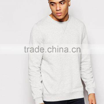 100 Cotton Thick Men Hoodies And Sweatshirts Wholesale Basic Plain Dyed Crew Neck Sweatshirt