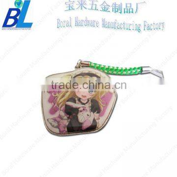 Printed sticker for metal cartoon baby phone strap