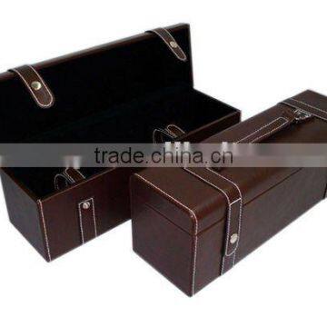 Portable leathe wine box & leather wine case                        
                                                Quality Choice