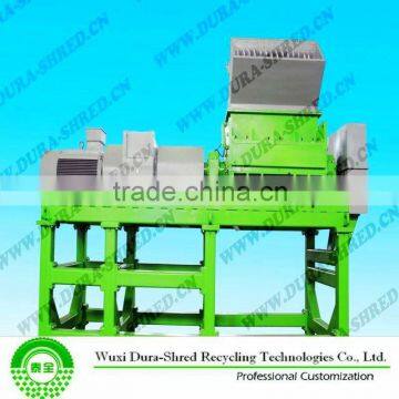 Scrap tire rubber cutting machine for sale(separating wire) in tyre recycling line