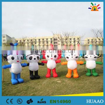 Popularinflatable inflatable panda cartoon