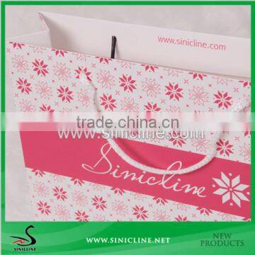 Sinicline Design Quality Red Logo Printed Paper Bag photo-4