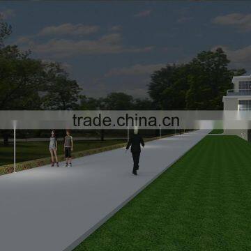 IP65 Water Proof 20W LED Walkway Area Lighting With Pole