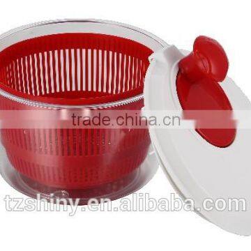 2016 BSCI Audit Customized Color Plastic Salad Spinner With Crank Handle Salad Helper photo-4