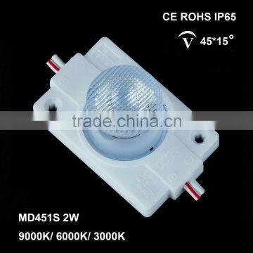 LED flexible light led module 2W constant current high power led injection module plastic for sign 5 year warranty