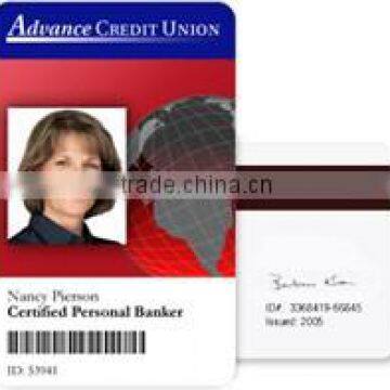 Plastic PVC Employee ID Card