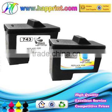 For Dell 743 745 wholesale high capacity printer ink cartridge for Dell