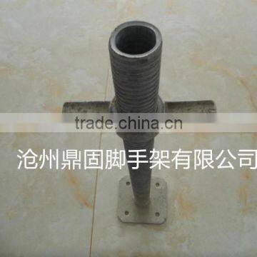 Hot Sales Q235 Galvanized Adjustable Scaffolding U Head Jack Base