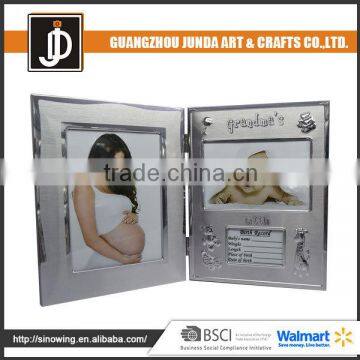 Good Sales Pregnant Woman And New Born Baby Birth Record Aluminum Photo Frame