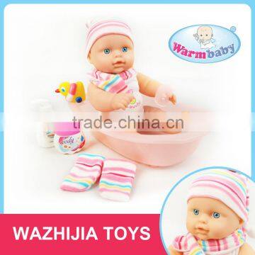 Ali express china 12 inch vinyl baby alive doll bath toys and games for kids