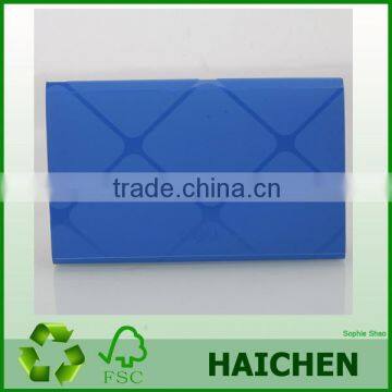 7.09" X 4.41" Haichen13 Pockets Plastic Expanding File Box Document Case Bag for Office (Blue) photo-2