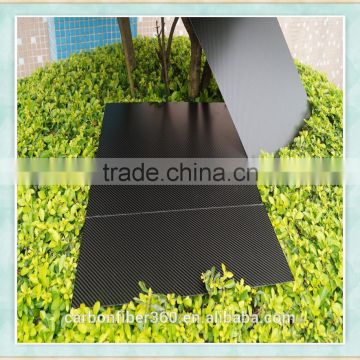 Factory sell CNC cuting carbon fiber sheet, made by carbon fiber manufacturer