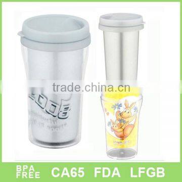 New design small size cute photo insert travel mug microwavable safe