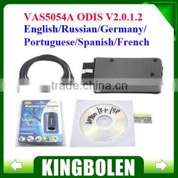 2014 Newest V9 VW Bluetooth VAS5054A VAS 5054A VAS 5054 With English/French/Germany/Russian/Spanish Language
