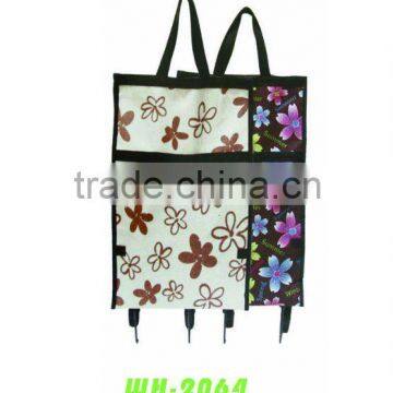 Customized cheap non woven foldable shopping trolley bag