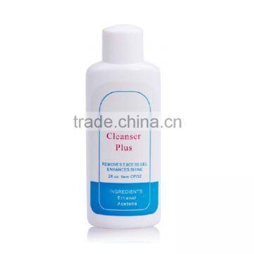 60ml 2color transparent and white Gel cleaning fluid gel nail polish