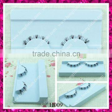 2016 trending beauty human hair eyelash; custom eyelash box; korean eyelashes