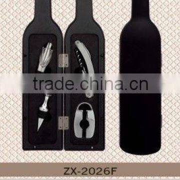 Stylish Bottle shape wine set/kit