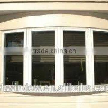 outcasement window with blinds