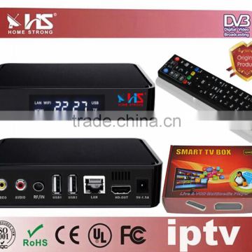 Home Strong IPTV SET-TOP BOX with decoder combo