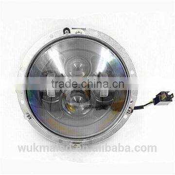 7inch Round Mounting Bracket Ring for 7" LED Projector Head Light Black for Harley Davidson photo-3