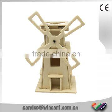 3D Windmill Puzzle For Kids Painting