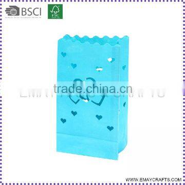 Wholesale Cute Recycled Paper Wedding Candle Bag