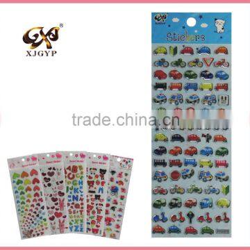 cars epoxy sticker/adhesive crystal epoxy sticker/transparent resin dome epoxy sticker