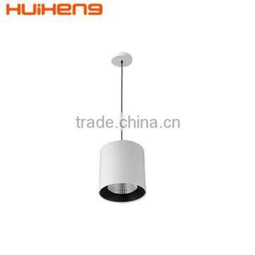 2016 hot sale modern aluminum 12w led pendant downlight