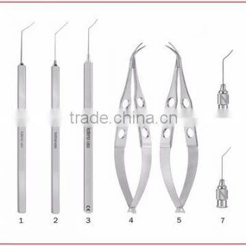 Ophthalmic Instruments Set of .7 PCs