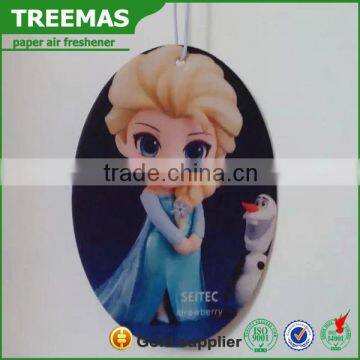 Customized Design Hanging Air Freshner/Custom Paper Car Air Freshener