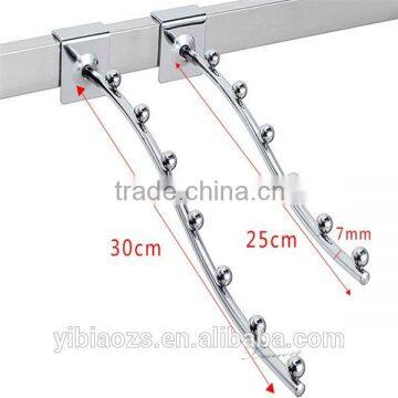 Custom Metal Wire Beaded Hooks Tube Hanging Clothing Hooks photo-4