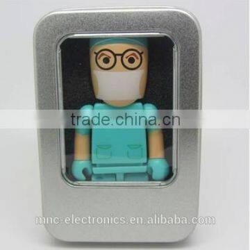 ABS Plastic Material Custom Logo Printing Dental Dentist Human Shape Usb Flash Pen Drive Quality Choice Supplier photo-6
