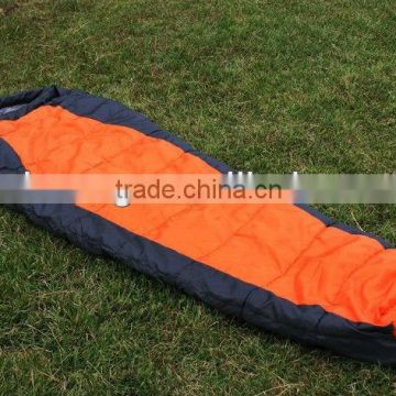 3season envelop stock sleeping bag with cap,camouflage sleeping bags