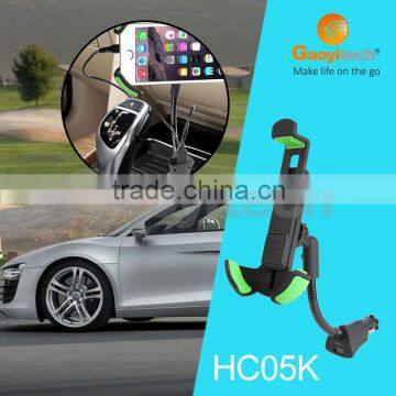 Universal single usb car charger holder in-car suitable for most smartphone 4-6.3in