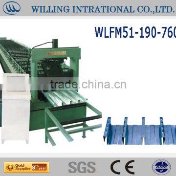 Steel Floor Decking Roll Forming Machine