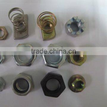 China fastener supplier nuts and bolts making machines with high strength zinc plated manufacturers