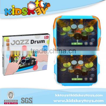 2016 Hot selling plastic drum toy drum electronic drum set