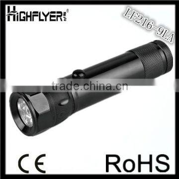 high quality 8LED+1 Laser LED mini flash light