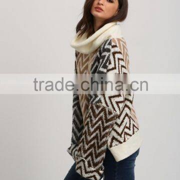 Europe Latest Loose Style Plus Size Women Sweater Supplier's Choice